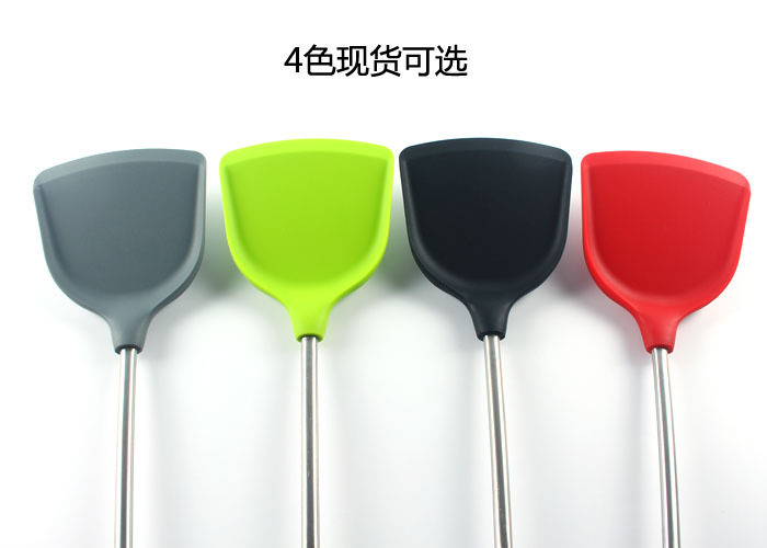 硅膠鍋鏟安全嗎，硅膠鍋鏟高溫有毒嗎，硅膠鍋鏟可以下油鍋嗎