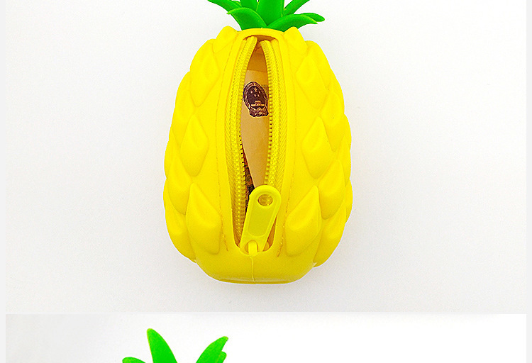 菠蘿零錢包,硅膠菠蘿零錢包