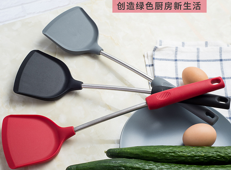 東莞硅膠不銹鋼柄鍋鏟工廠 東莞硅膠不銹鋼柄鍋鏟工廠